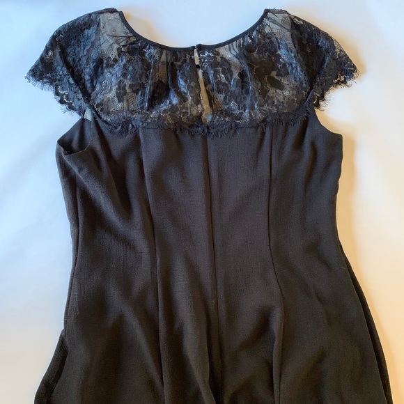 Lace Fit & Flare A line Dress wedding formal - Picture 4 of 7